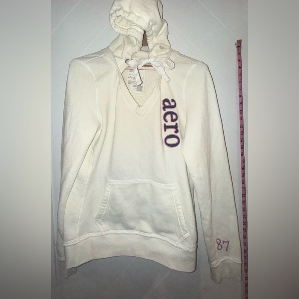 Like New Y2K Rare AEROPOSTALE Vintage Navy Pink Hoodie Size:XL